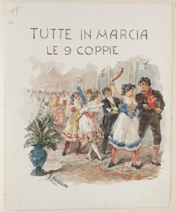 Tutte in marcia le nove coppie Campi, Giacomo