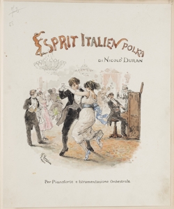 Esprit italien. Polka Campi, Giacomo