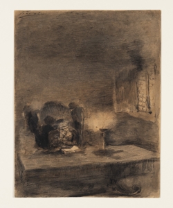 Illustrazione per i Promessi Sposi. Carneade, chi era costui? Previati, Gaetano