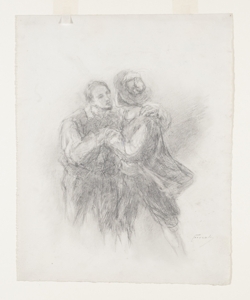 Illustrazione per i Promessi Sposi. Renzo e Bortolo Previati, Gaetano
