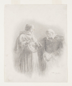 Illustrazione per i Promessi Sposi. E dovevo dirvelo? Amare, figliolo; ama Previati, Gaetano