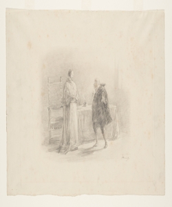 Illustrazione per i Promessi Sposi. Torno a dire monsignore - rispose dunq Previati, Gaetano