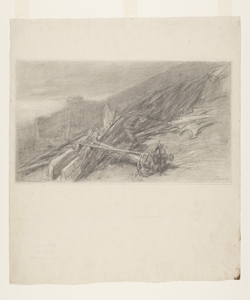 Illustrazione per i Promessi Sposi. Armi Previati, Gaetano