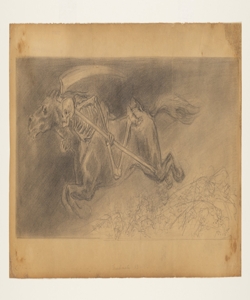 Illustrazione per i Promessi Sposi. La peste Previati, Gaetano