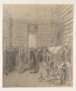 Illustrazione per i Promessi Sposi. Biblioteca Ambrosiana Previati, Gaetano