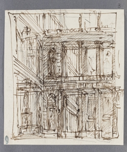 Schizzo architettonico 