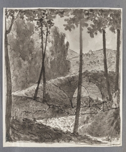 Paesaggio con ponte 