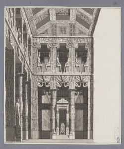 Galleria preparata per l'incoronazione (per 