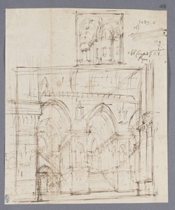 Schizzo architettonico 