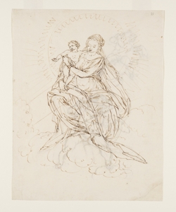 Madonna con Bambino Bonomini, Paolo Vincenzo