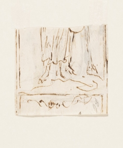 Due figure in piedi (frammento) Bonomini, Paolo Vincenzo