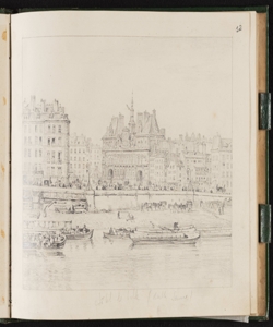 Parigi: Hotel de la Ville (dalla Senna) Canella, Giuseppe