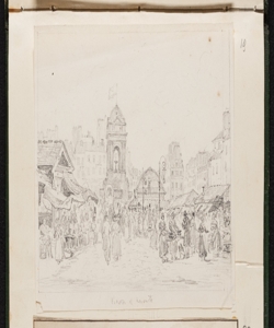 Parigi: Mercato dei sobborghi Canella, Giuseppe