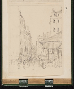 Parigi. Veduta di un sobborgo Canella, Giuseppe