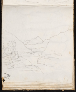 Paesaggio montuoso Ronzoni, Pietro