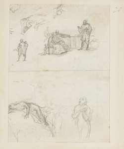 Schizzi di figure varie Durini, Alessandro