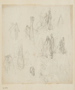 Schizzi di figure Durini, Alessandro