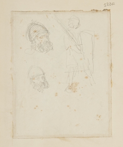 Schizzi di figura e teste Durini, Alessandro