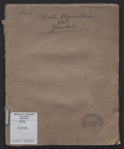 Della agricoltura de' giudei sopra Isaia altri profeti e sacri scrittori memoria del cav. Giovanni Fabbroni socio ordinario letta nella adunanza della I. e R. Accademia dei Georgofili li 9 giugno 1822