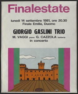 Giorgio Gaslini trio in concerto