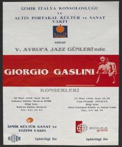 Giorgio Gaslini : v. avrupa jazz günleri'nde konserlereri