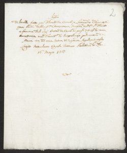 S. 012, perg. 0002 (Instrumentum ficti, 1337 marzo 16)