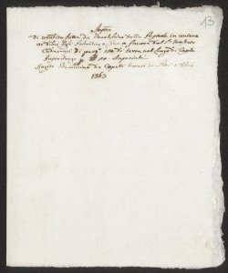 S. 012, perg. 0013 (Instrumentum venditionis, 1363 dicembre 1)