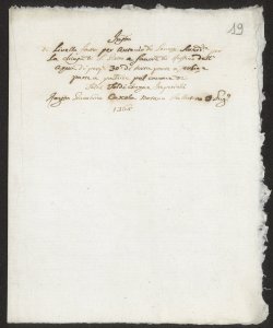 S. 012, perg. 0019 (Instrumentum ficti, 1365 giugno 3)