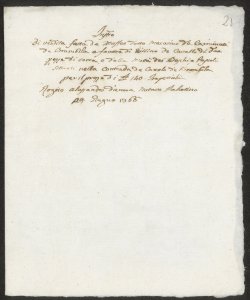 S. 012, perg. 0021 (Instrumentum venditionis, 1366 giugno 29)