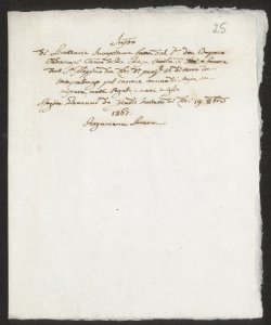 S. 012, perg. 0025 (Instrumentum ficti, 1367 ottobre 19)
