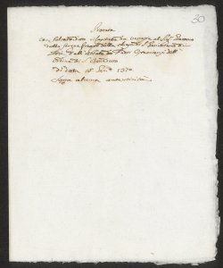 S. 012, perg. 0030 (Litterae procurae et passus, 1370 gennaio 15)