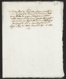 S. 012, perg. 0047 (Instrumentum venditionis, 1379 ottobre 8)