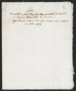 S. 012, perg. 0072 (Instrumentum venditionis, 1409 ottobre 24)