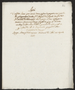 S. 012, perg. 0084 (Instrumentum ficti, 1417 aprile 21)