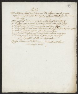 S. 012, perg. 0099 (Instrumentum venditionis, 1429 marzo 22)
