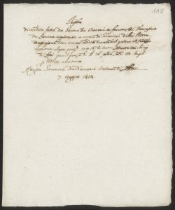 S. 012, perg. 0118 (Instrumentum venditionis, 1414 agosto 7)