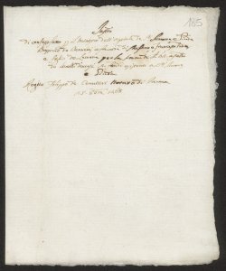 S. 012, perg. 0185 (Instrumentum confessionis, 1468 ottobre 25)