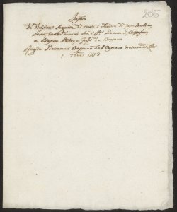 S. 012, perg. 0205 (Instrumentum divisionis, 1478 settembre 1)