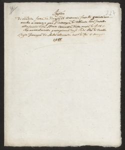 S. 012, perg. 0227 (Instrumentum venditionis, 1488 maggio 8)