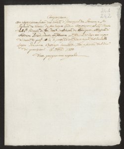S. 012, perg. 0242 (Instrumentum comparitionis, expositionis ... proclamationis, 1500 settembre 3)
