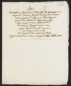 S. 012, perg. 0246 (Instrumentum venditionis, 1501 dicembre 1)