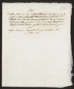 S. 012, perg. 0250 (Instrumentum investiturae libellariae, 1502 novembre 22)