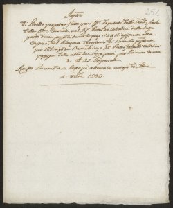 S. 012, perg. 0251 (Instrumentum investiturae, 1503 ottobre 2)