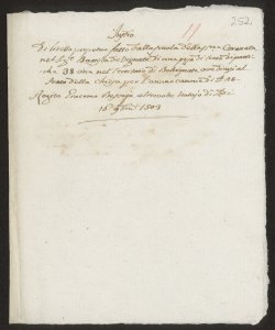 S. 012, perg. 0252 (Instrumentum ficti libellarii, 1503 novembre 16)