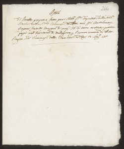 S. 012, perg. 0266 (Instrumentum investiturae libellariae, 1511 luglio 14)