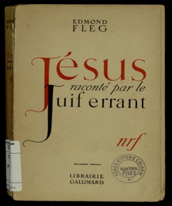 Jesus raconte par le juif errant / Edmond Fleg