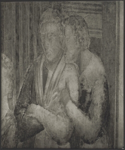 Affresco - Storie di S. Giovanni Battista - Banchetto di Erode - Giotto - Firenze - Chiesa di Santa Croce - Cappella Peruzzi