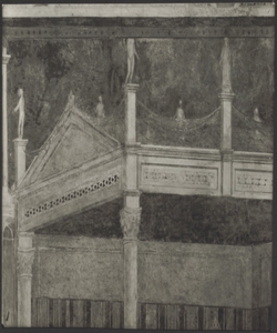 Affresco - Storie di S. Giovanni Battista - Banchetto di Erode - Giotto - Firenze - Chiesa di Santa Croce - Cappella Peruzzi