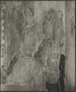 Affresco - Storie di S. Giovanni Evangelista - Resurrezione di Drusiana - Giotto - Firenze - Chiesa di Santa Croce - Cappella Peruzzi