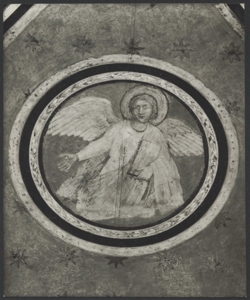 Affresco - Simbolo dell'Evangelista Matteo - Giotto - Firenze - Chiesa di Santa Croce - Cappella Peruzzi
